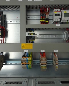 Control cabinet Iberfeed egg cross collection
